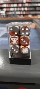 Alpha Omega Custom Chessex : 16mm d6 ( 5 options)
