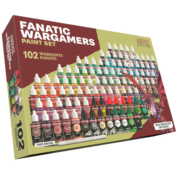 Warpaint : Fanatic Wargamers Paint Set