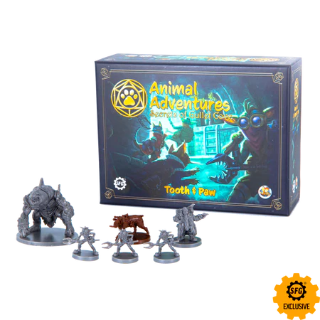 Animal Adventures RPG: Secrets of Gullet Cove - Tooth & Paw