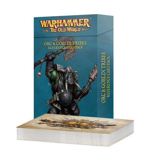 Warhammer the Old world - Orc and goblin tribes: Reference Card pack