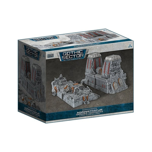 Mundus Imperialis - Administratum (Damaged & Destroyed)