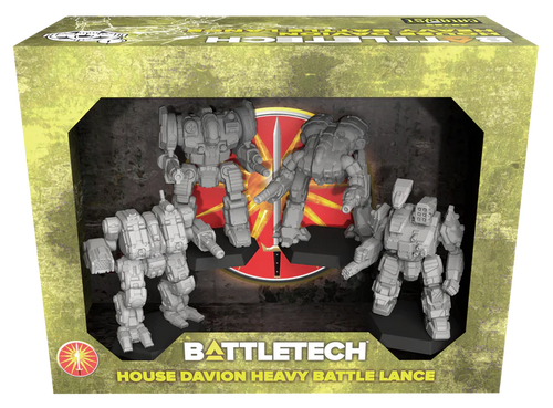 Battletech - House Davion heavy battle lance