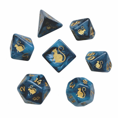 Bast Kitty Clacks Dice Set