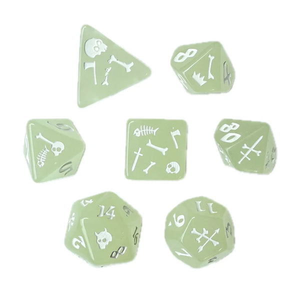 Gelatinous Cube Dice Set