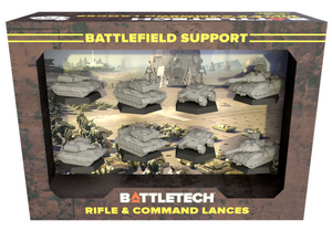 Battletech Mercenaries - battlefield support : rifle & command lances (pre-order)