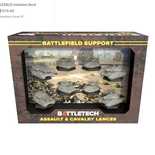 battlefield support : assault & cavalry lances