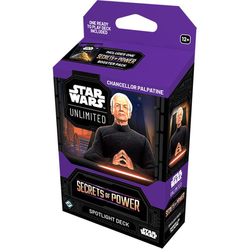 Star Wars : Unlimited - Secrets of Power - spotlight deck : Chancellor Palpatine