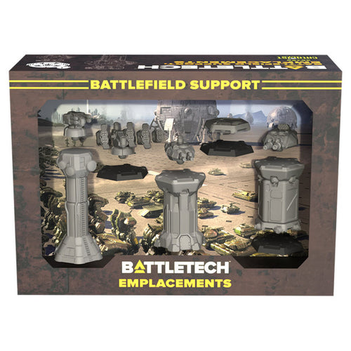 battlefield support : Emplacements
