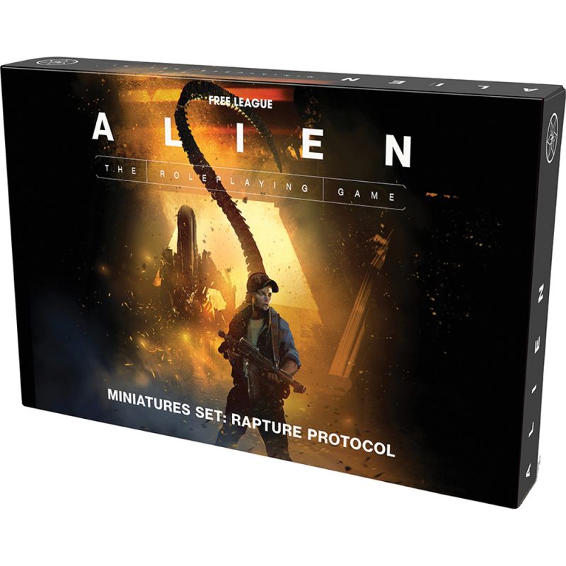 Aliens RPG Miniature set Rapture Protocol – Alpha Omega Hobby