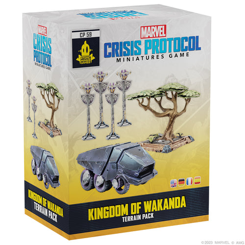 Marvel: Crisis Protocol - Kingdom of Wakanda terrain pack