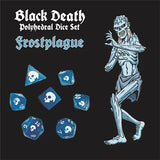 Frostplague Black Death Dice Set