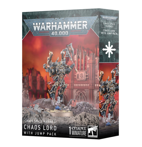 Chaos Space Marine Lord with jump pack
