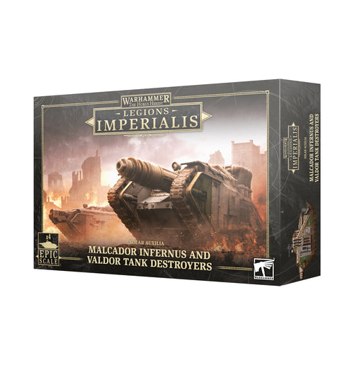 Legions Imperialis - Malcador Infernus / Valdor tank destroyers