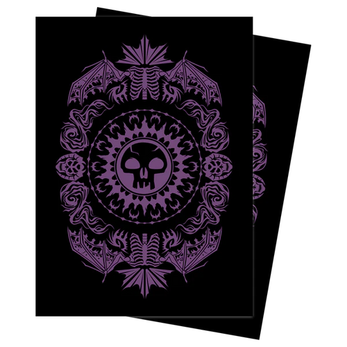 Mana 7 Swamp sleeves (100)