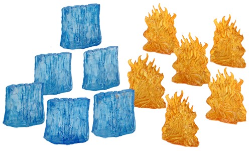 D&D Spell Effects : Wall of FIre & Wall of Ice