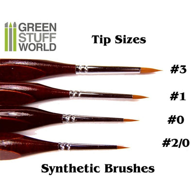 Standard #1 synthetic brush