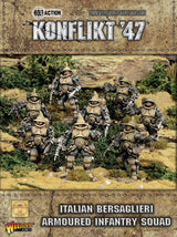 Italian Bersaglieri armored infantry squad