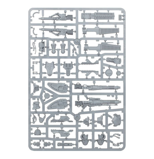 Adeptus Titanicus - Reaver Titan Weapons : Melta Cannon, Chainfist, Volcano Cannon, and Turbo Laser