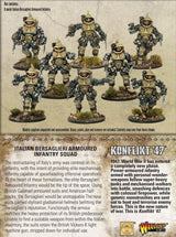 Italian Bersaglieri armored infantry squad