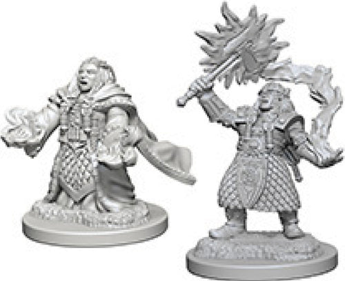 Nolzur`s Marvelous Unpainted : W4 Dwarf Female Cleric
