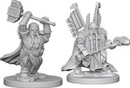 Nolzur`s Marvelous Unpainted Miniatures: W4 Dwarf Male Paladin