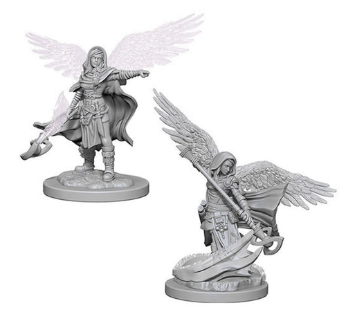Nolzur`s Marvelous Unpainted Miniatures: W4 Aasimar Female Wizard