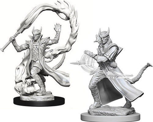 Nolzur`s Marvelous Unpainted Miniatures: W4 Tiefling Male Sorcerer
