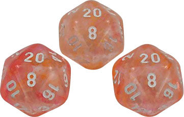 Lab Dice 4 Nebula: Poly Supernova/white Luminary (7)