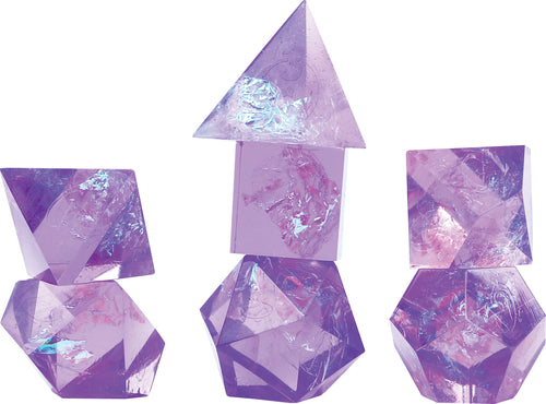 RPG Dice Set (7): Cloak & Dagger - Purple