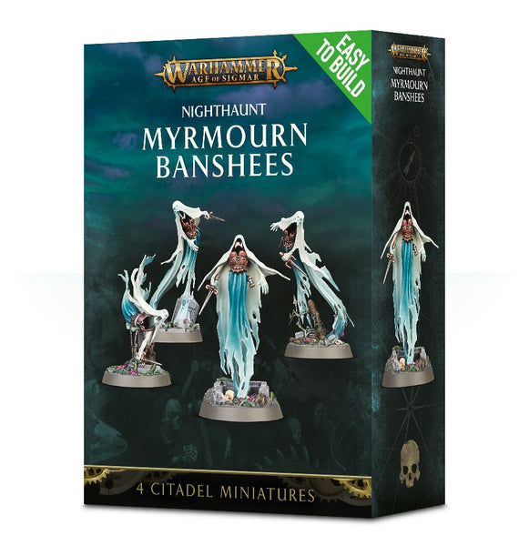 Easy to build Nighthaunt Myrmourn Banshees