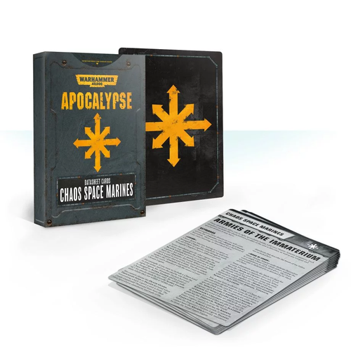 Apocalypse Datasheet faction cards ( 9 variants )