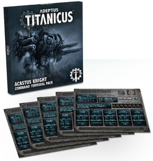 Adeptus Titanicus - Acastus Knight command terminals pack