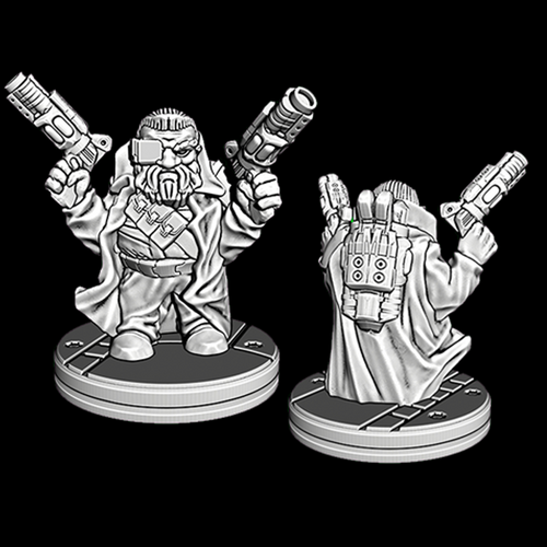 Ignis Quadrant-Space Dwarf Gunslinger