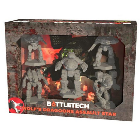 Battletech - Wolf's Dragoons assault star
