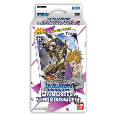 Digimon TCG starter deck : Venomous Violet