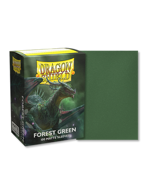 Dragon Shield: Forest green - matte (100)