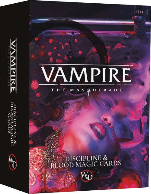 Vampire the Masquerade RPG : Discipline and Blood Magic card deck