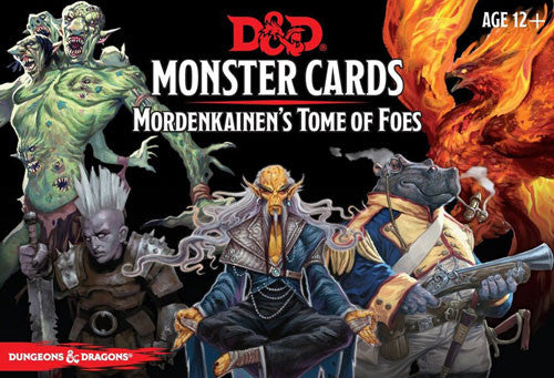 Dungeons & Dragons - Monster Cards - Mordenkainen's Tome of Foes
