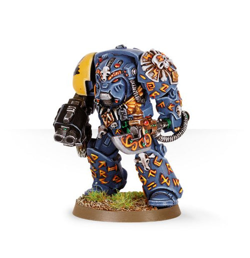 Space Wolf Rune Priest in Terminator Armor