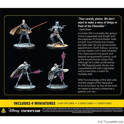 Star Wars : Shatterpoint - Twice the Pride : Count Dooku squad pack
