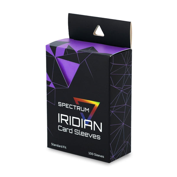 Iridian Card Sleeves - Purple