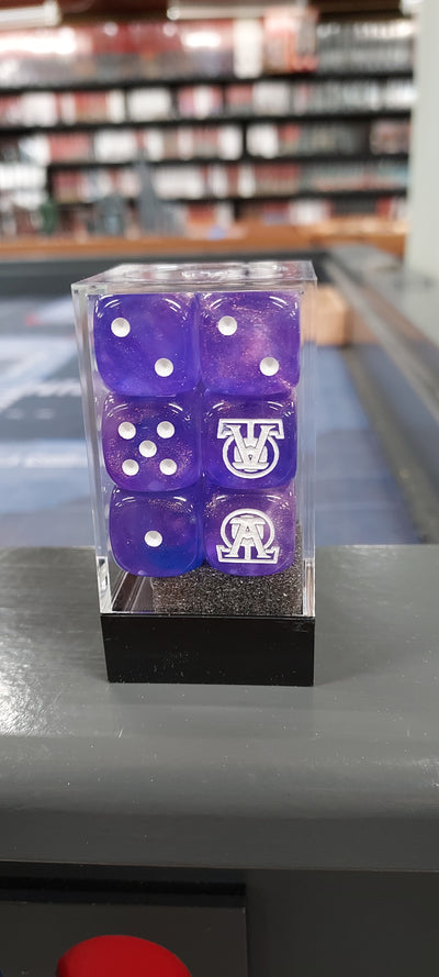 Alpha Omega Custom Chessex : 16mm d6 ( 5 options)