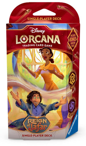 Disney - Lorcana : Shimmering Skies - starter deck :  Amber & Amethyst