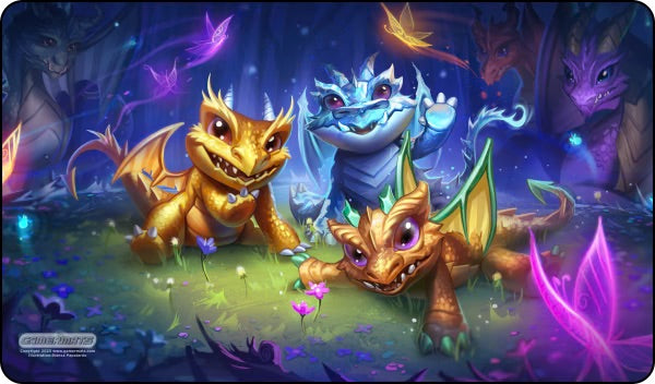 gamermats - baby dragons the new clutch