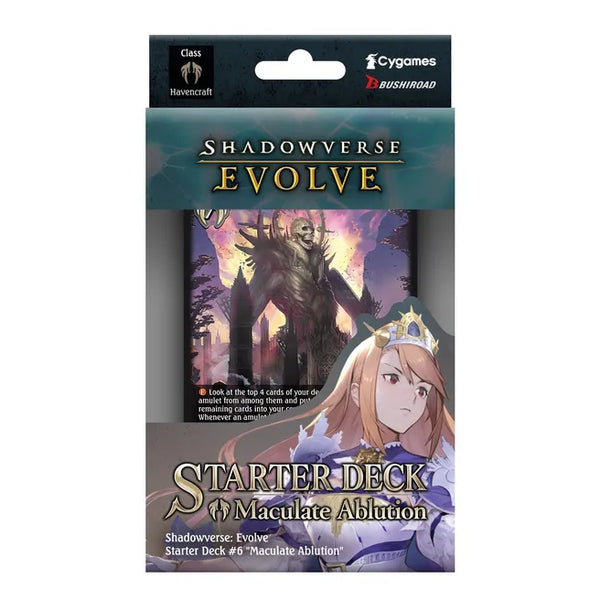 Shadowverse Evolve: Maculate Ablution Starter Deck