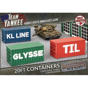 Battlefield in a Box: 20ft containers