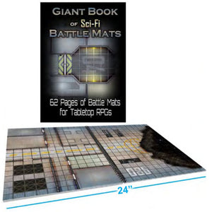 Giant book of Sci-Fi battlemats