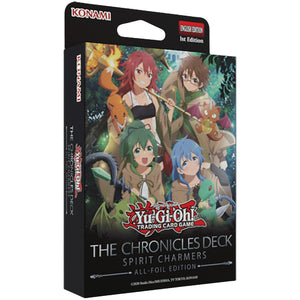 YuGiOh : the Chronicles Deck - spirit charmers (all foil edition)