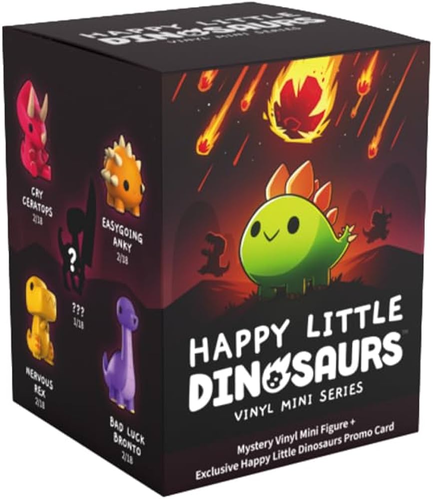 Happy Little Dinosaurs : Vinyl mini series – Alpha Omega Hobby