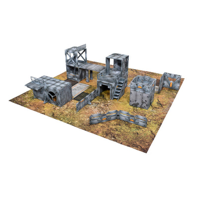 Halo : Flashpoint - Deluxe Buildable 3D terrain set